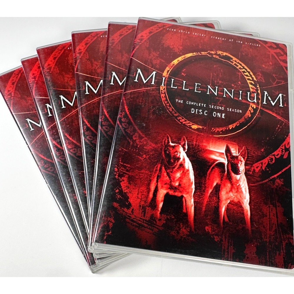 Millennium Season 2 (DVD, 2022, 6-Disc) Lance Henriksen drama scifi Chris Carter